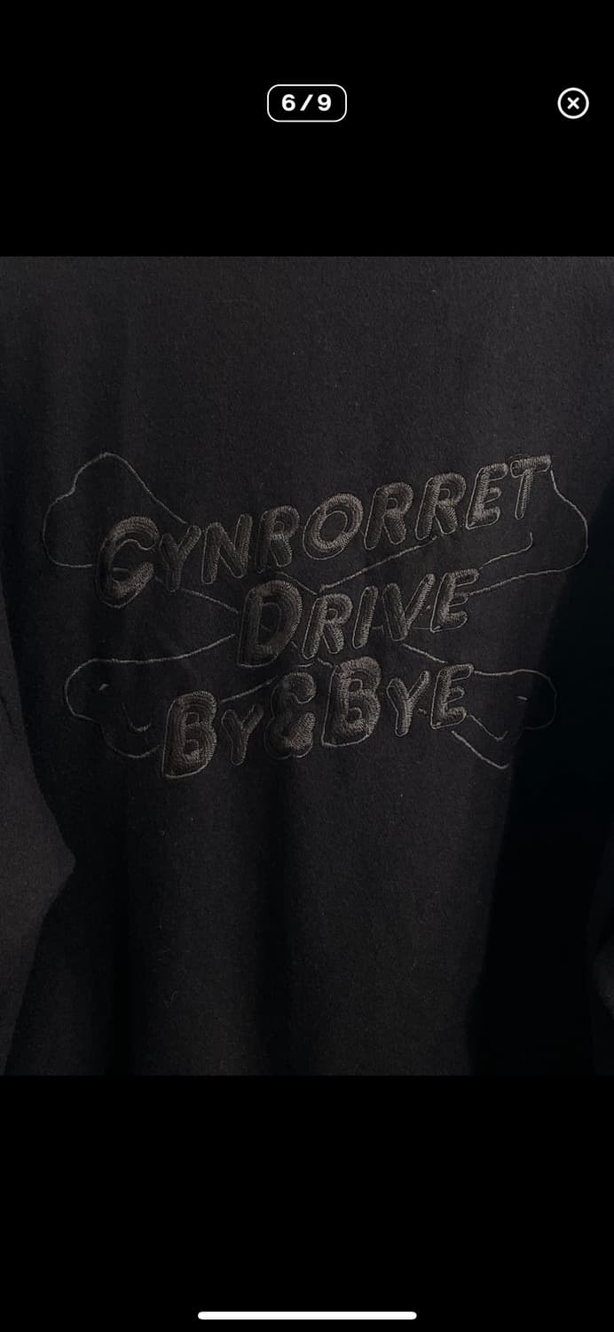 빈티지 딥브라운 바시티 자켓 상품이미지3