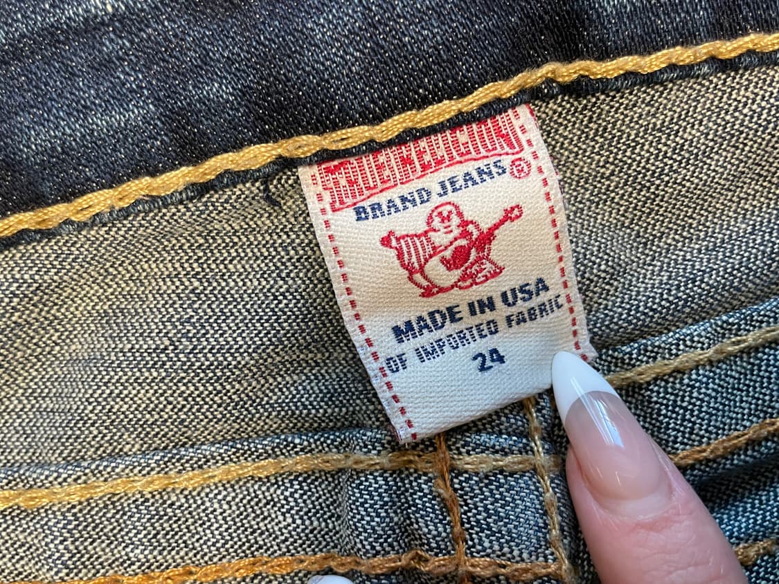 트루릴리젼 레인보우 빌리 슈퍼 T 로우라이즈 부츠컷데님 24 상품이미지4