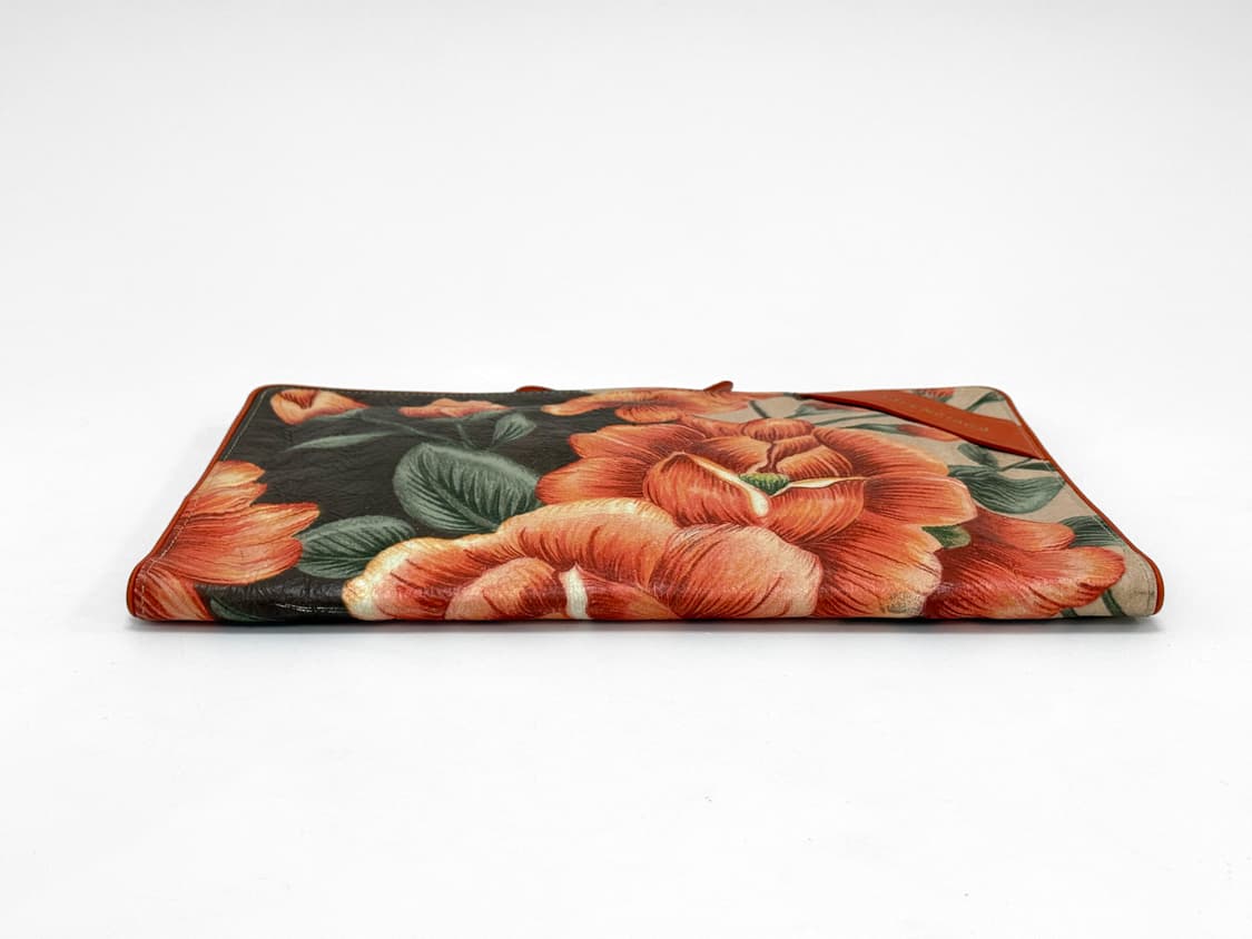 Balenciaga Floral Print Leather Clutch 상품이미지4