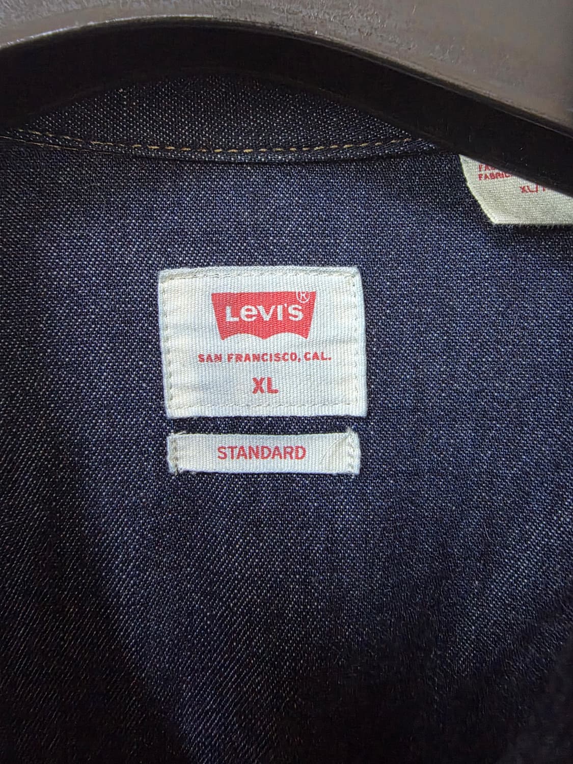 리바이스 웨스턴셔츠 인디고 색상 105 사이즈 상품이미지2