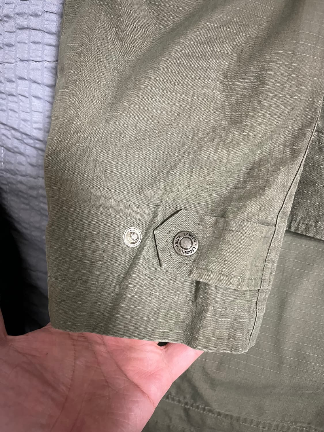 폴로 랄프로렌 립스탑 밀리터리 코트 XL 상품이미지3