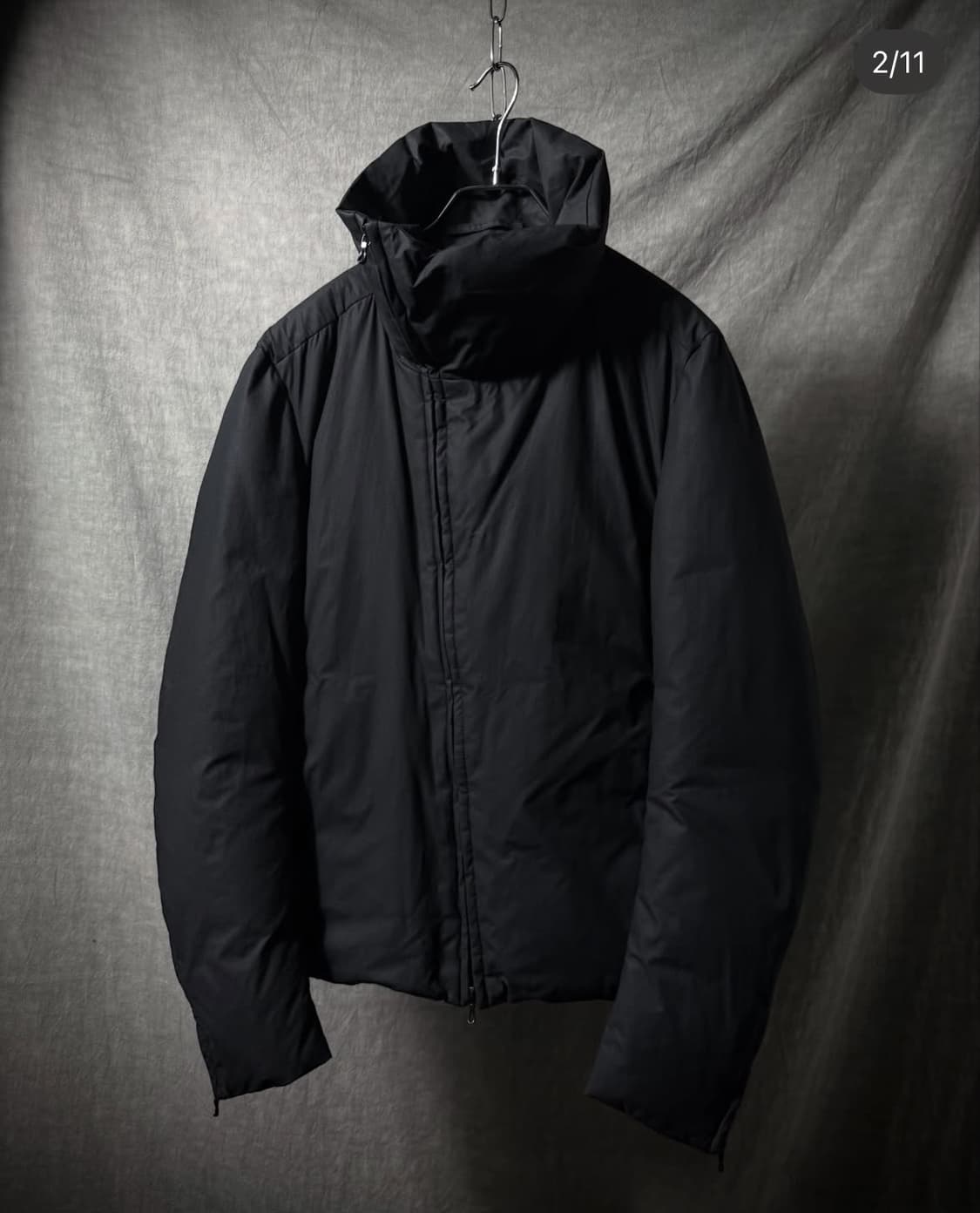 Attachment asymmetric down puffer jacket 상품이미지1