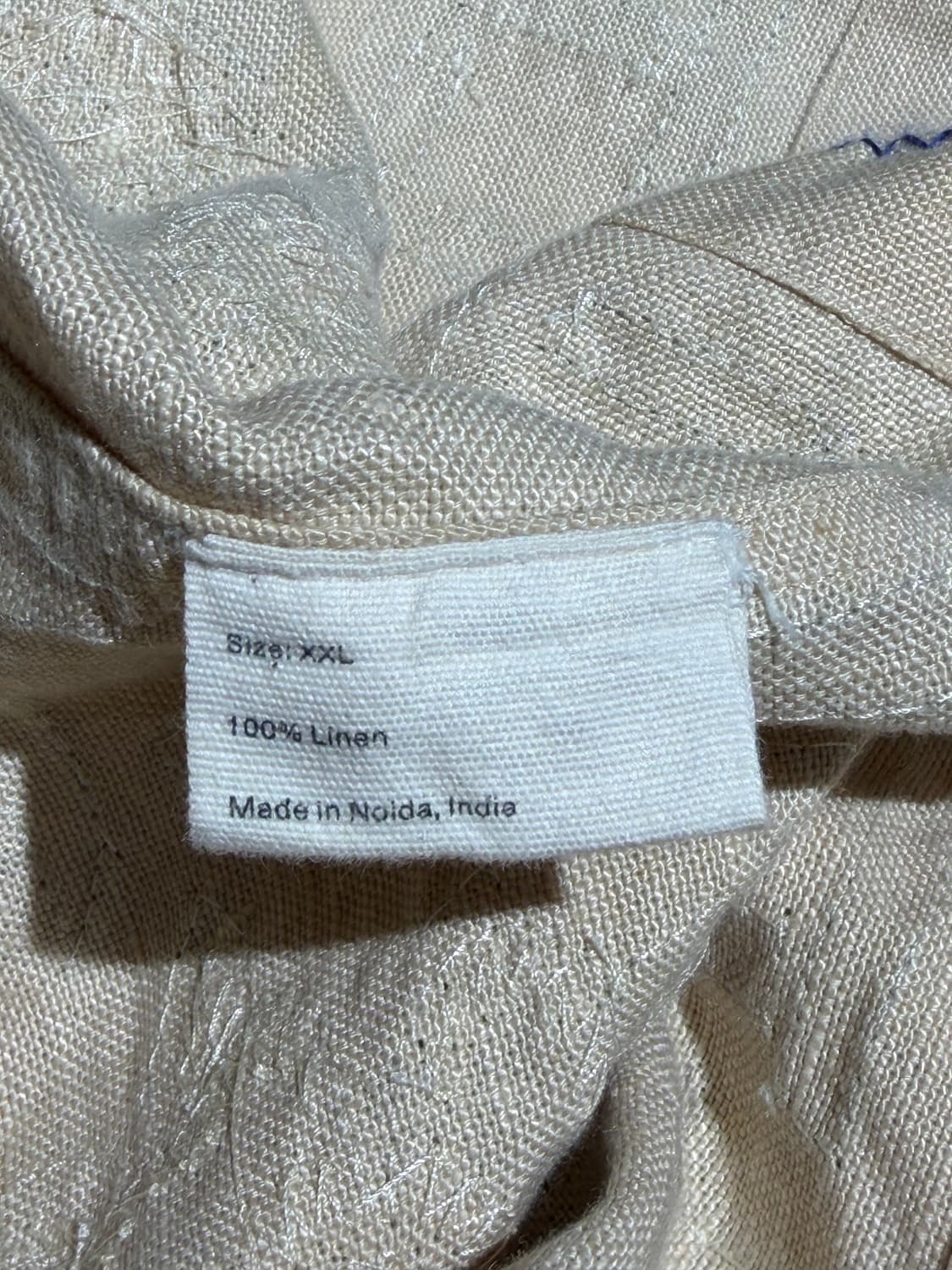 Bode Poppy embroidered linen shirt 상품이미지9