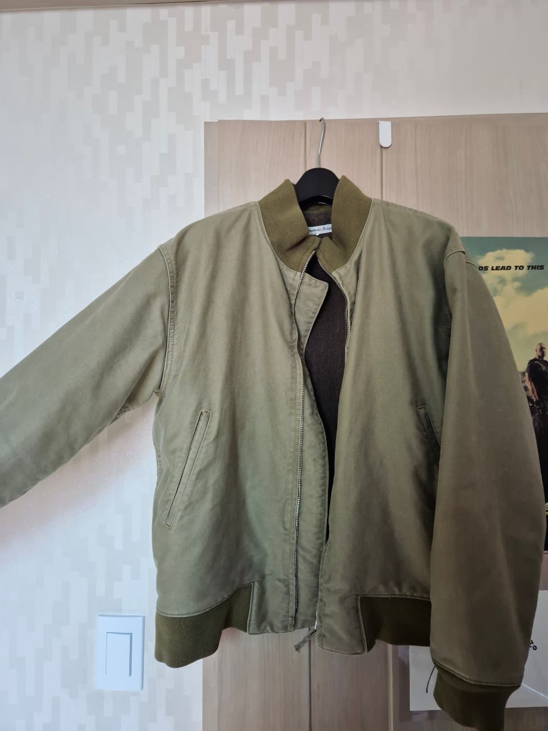 데일리 워드로브 인더스트리 면직 자켓 상품이미지1