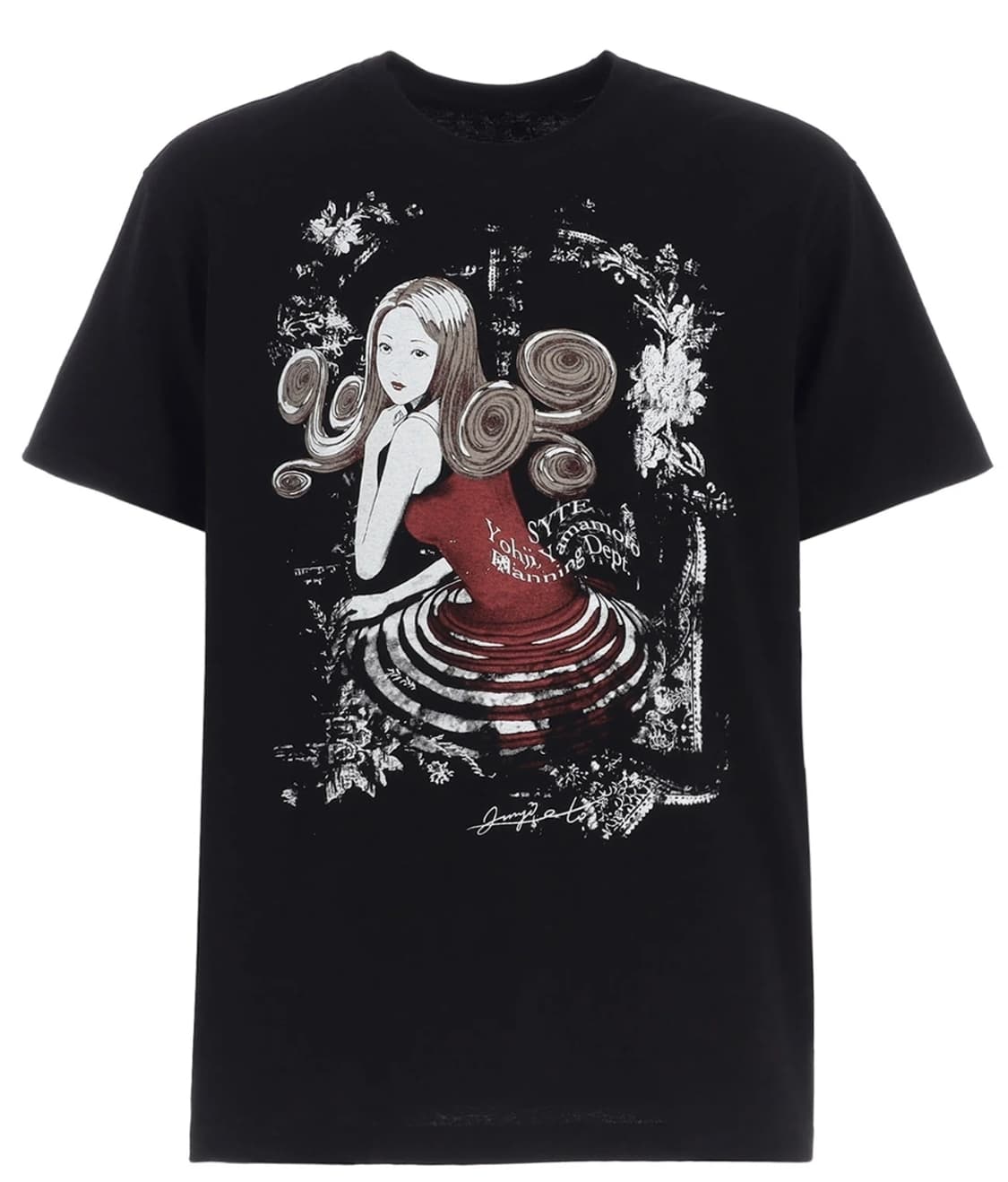 요지야마모토 x 이토준지 티셔츠 상품이미지1