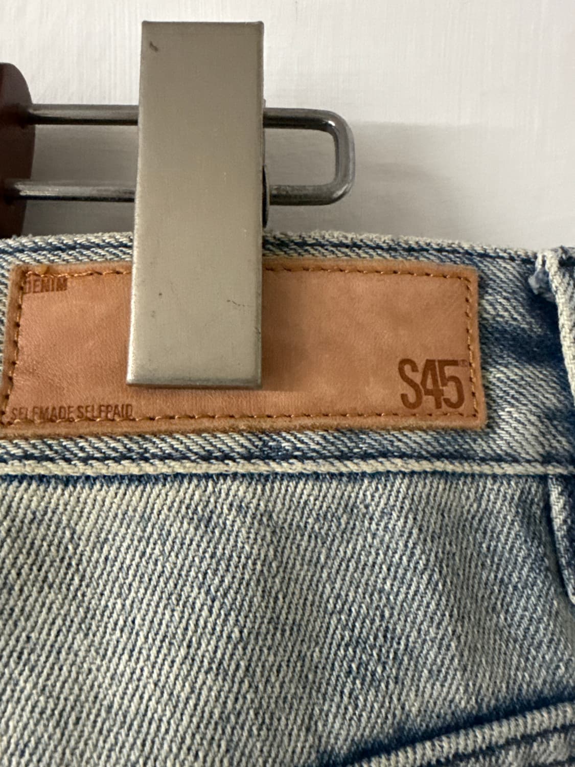 S45 디스트레드 데님팬츠 상품이미지6