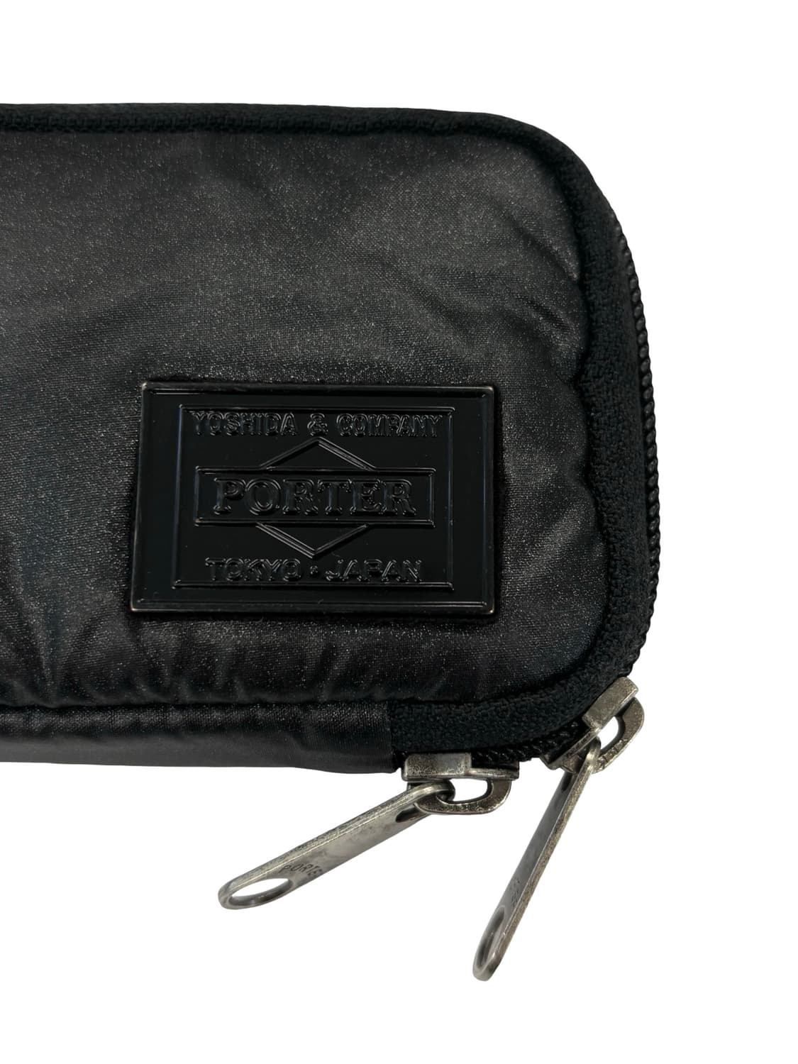 요시다 포터 메탈 플레이트 카드지갑 동전지갑 상품이미지2