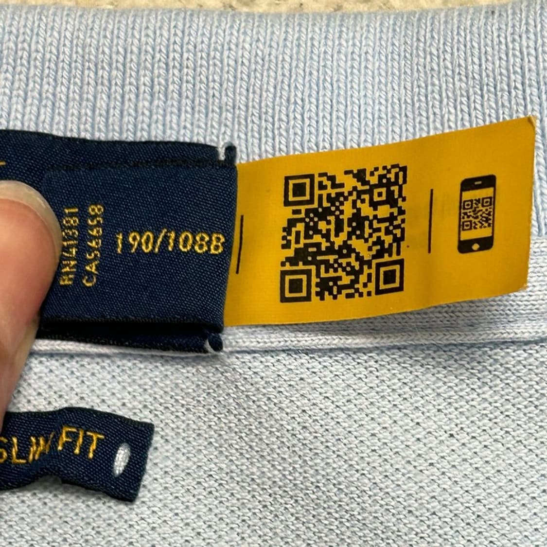 POLO RALPH LAUREN pk 반팔티 스카이 블루 XXL 상품이미지7