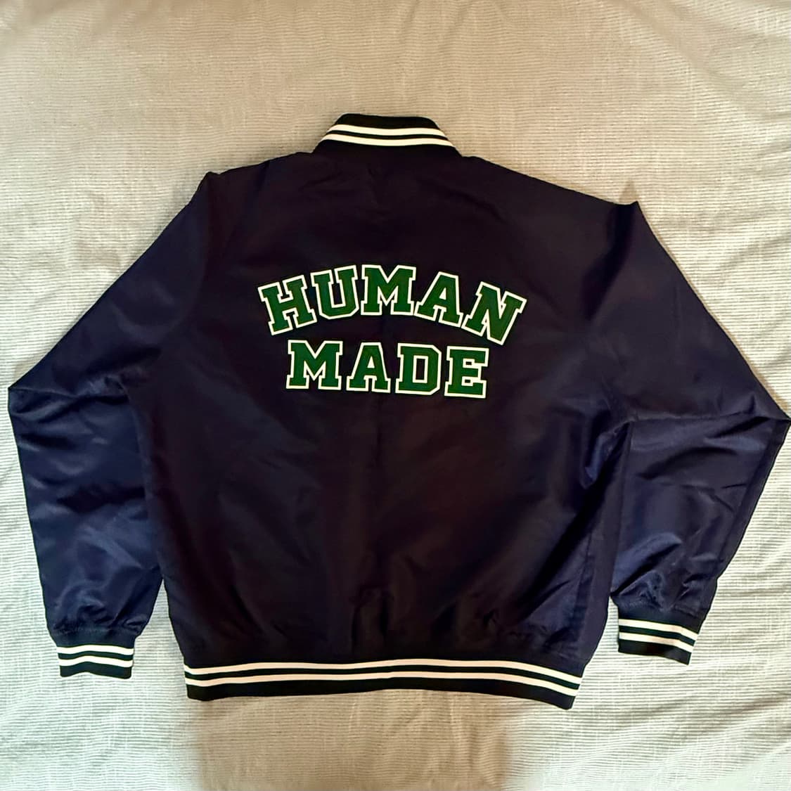 휴먼 메이드 나일론 바시티 자켓 네이비 XL 상품이미지3