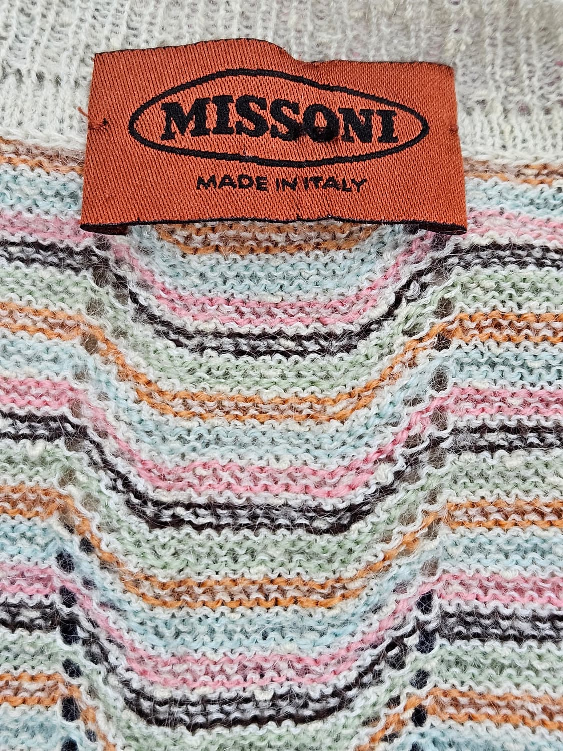 미쏘니 패턴 가디건 상품이미지2