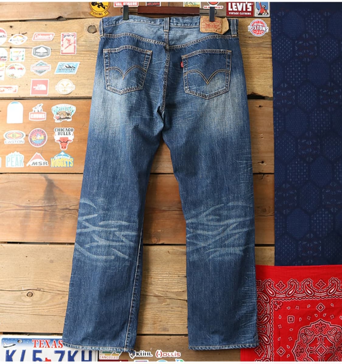 levis 리바이스 08 501 워싱가공 데님  36 상품이미지4