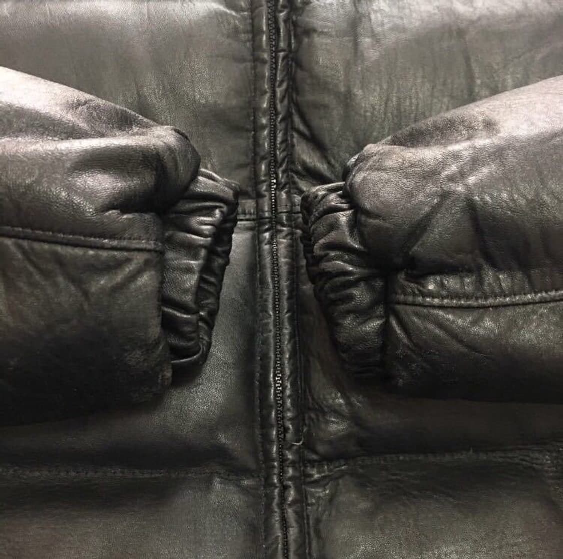 schott 쇼트 Made in USA 가죽 패딩 레더 패딩 XL 상품이미지10