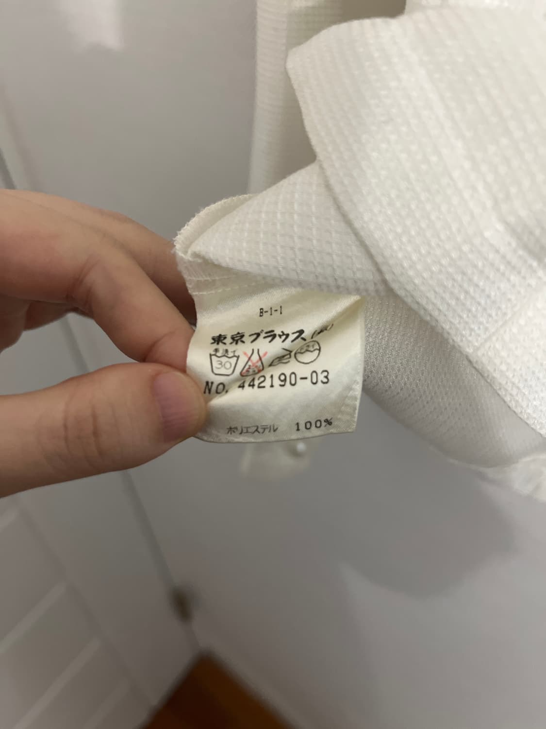 빈티지 리본 블라우스 상품이미지3