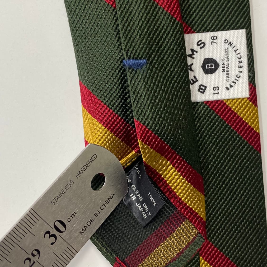 빔즈 (BEAMS) 정품 명품 넥타이 5.3cm 상품이미지6