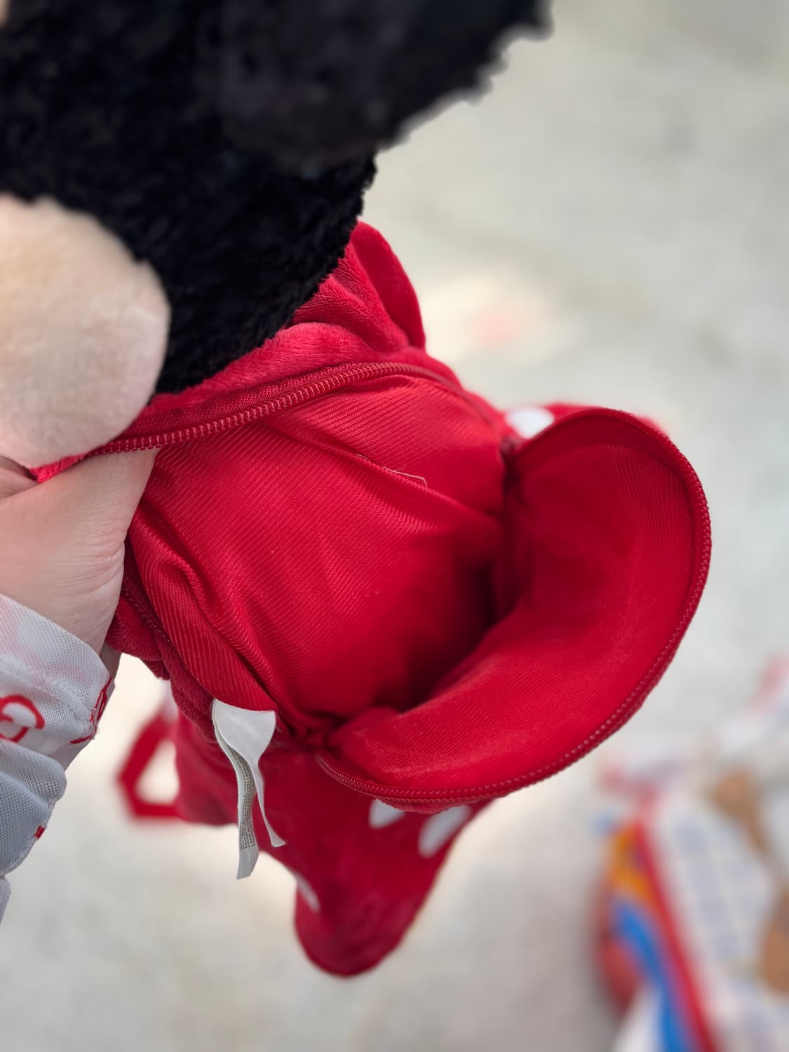 Vintage Minnie Mouse Plush Doll Backpack 상품이미지6