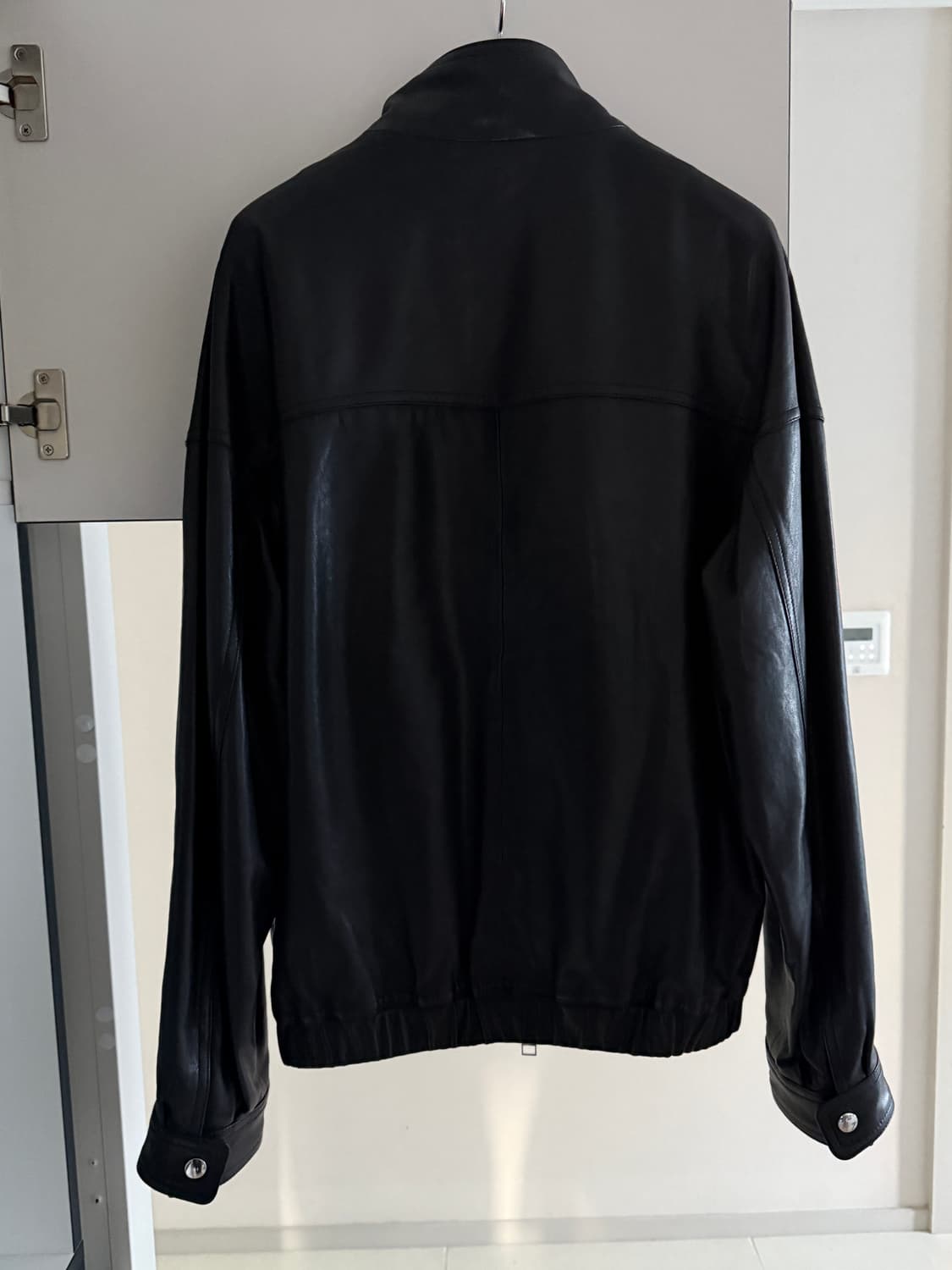 이로 IRO 레더 집업 블루종 상품이미지4