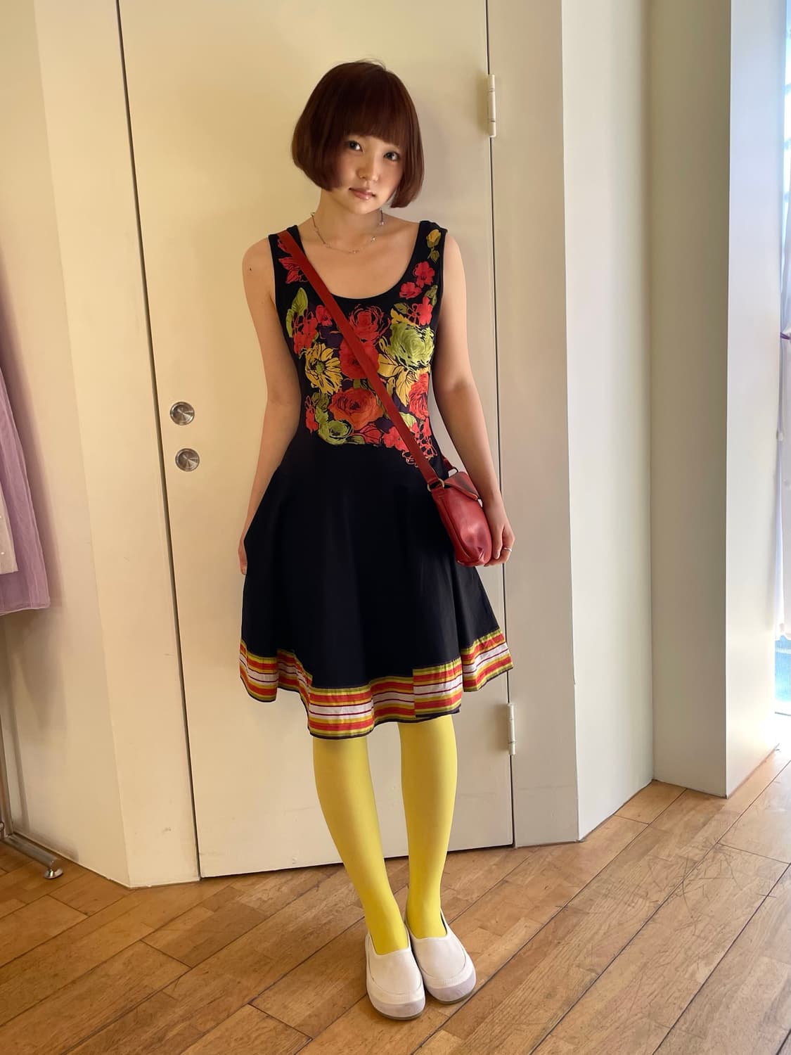 flower graphic dress 상품이미지2