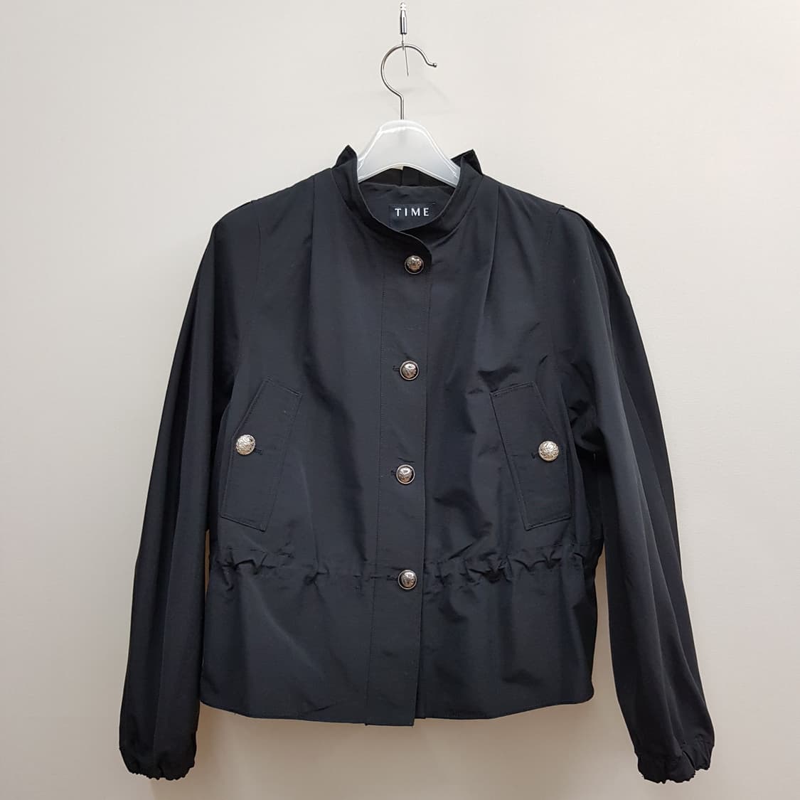한섬 타임 2022 하프넥 스트링 블루종 자켓 82-94-160사이즈 상품이미지1