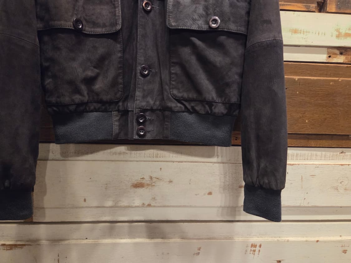 이탈리아 브랜드 FUSARO ANTONIO 스웨이드 해링턴자켓 상품이미지8