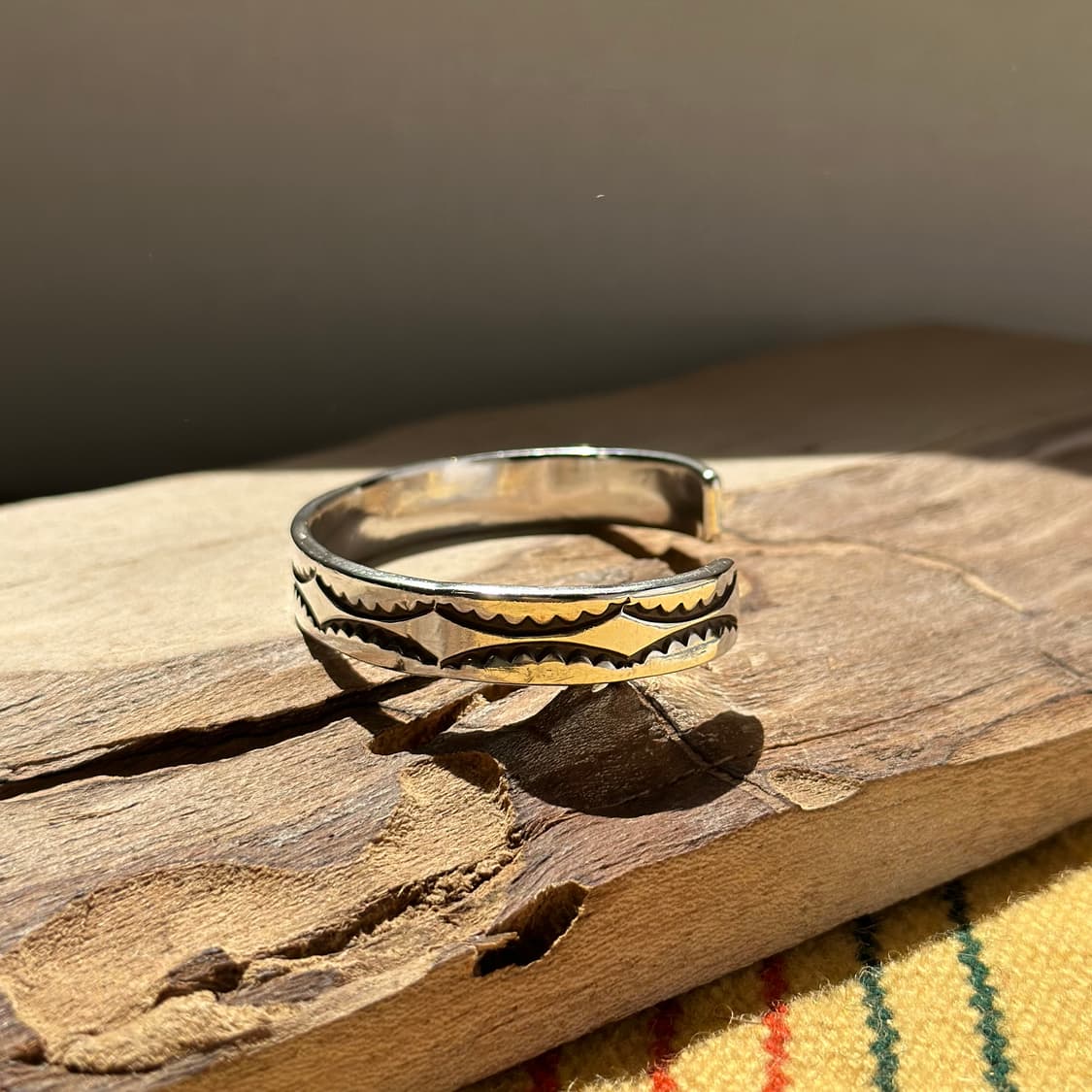 Nora Bill Tahe 커프 네이티브아메리칸 인디언주얼리 나바호  상품이미지3