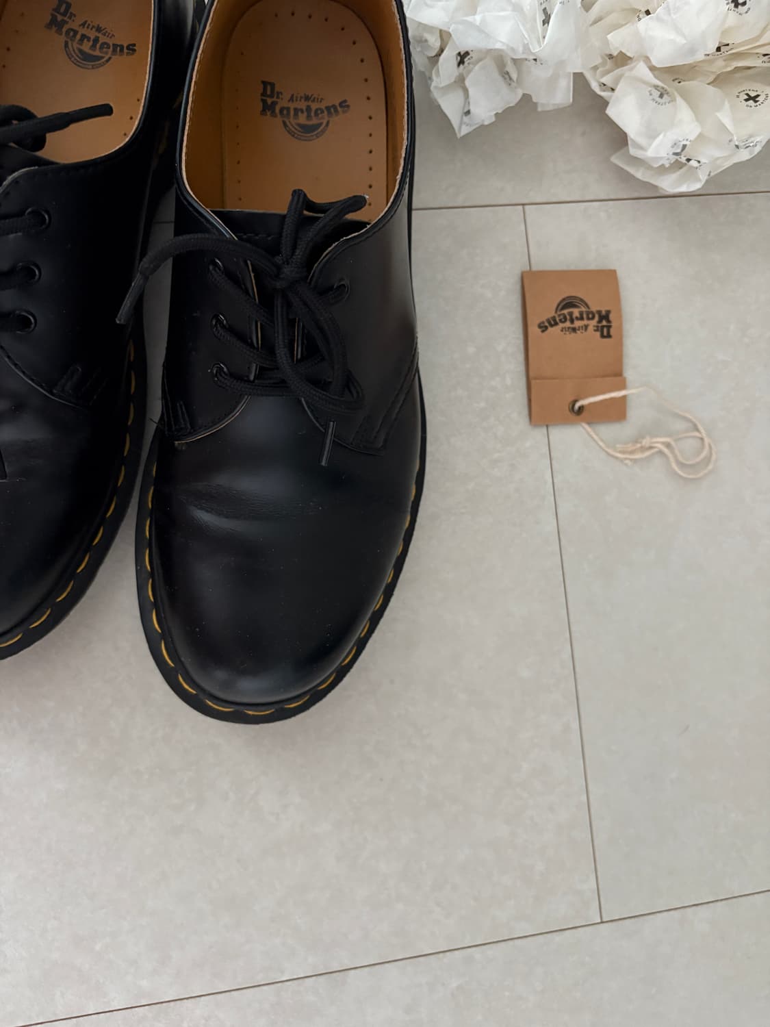 닥터마틴 1461 스무스 블랙 uk7 상품이미지2