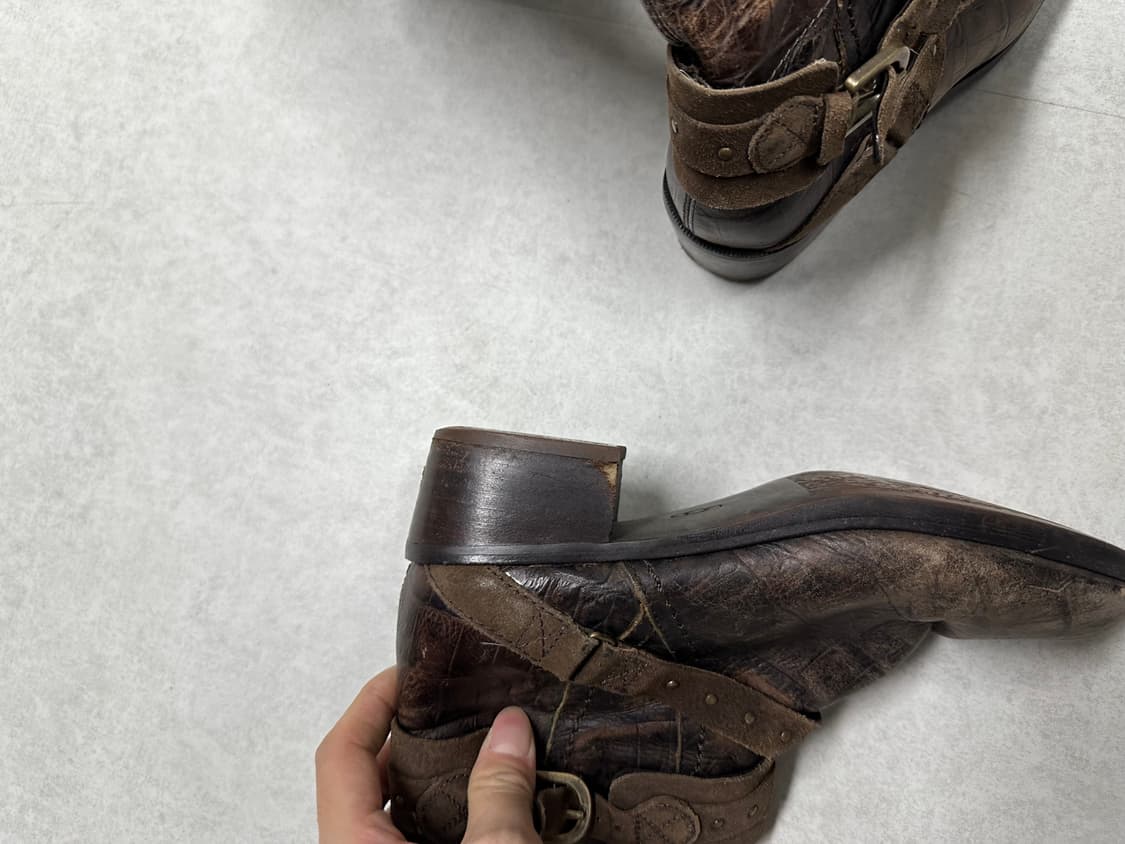 Y2k UGG  Croco boots   상품이미지5