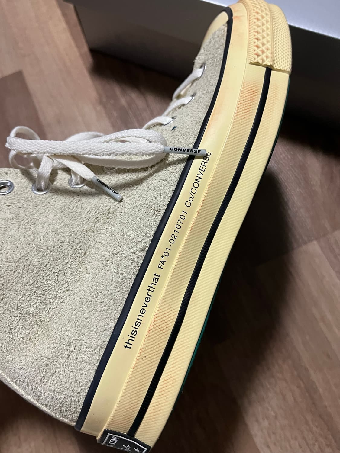 디스이즈네버댓 x 컨버스 척 70 하이 레몬 아이싱 상품이미지3