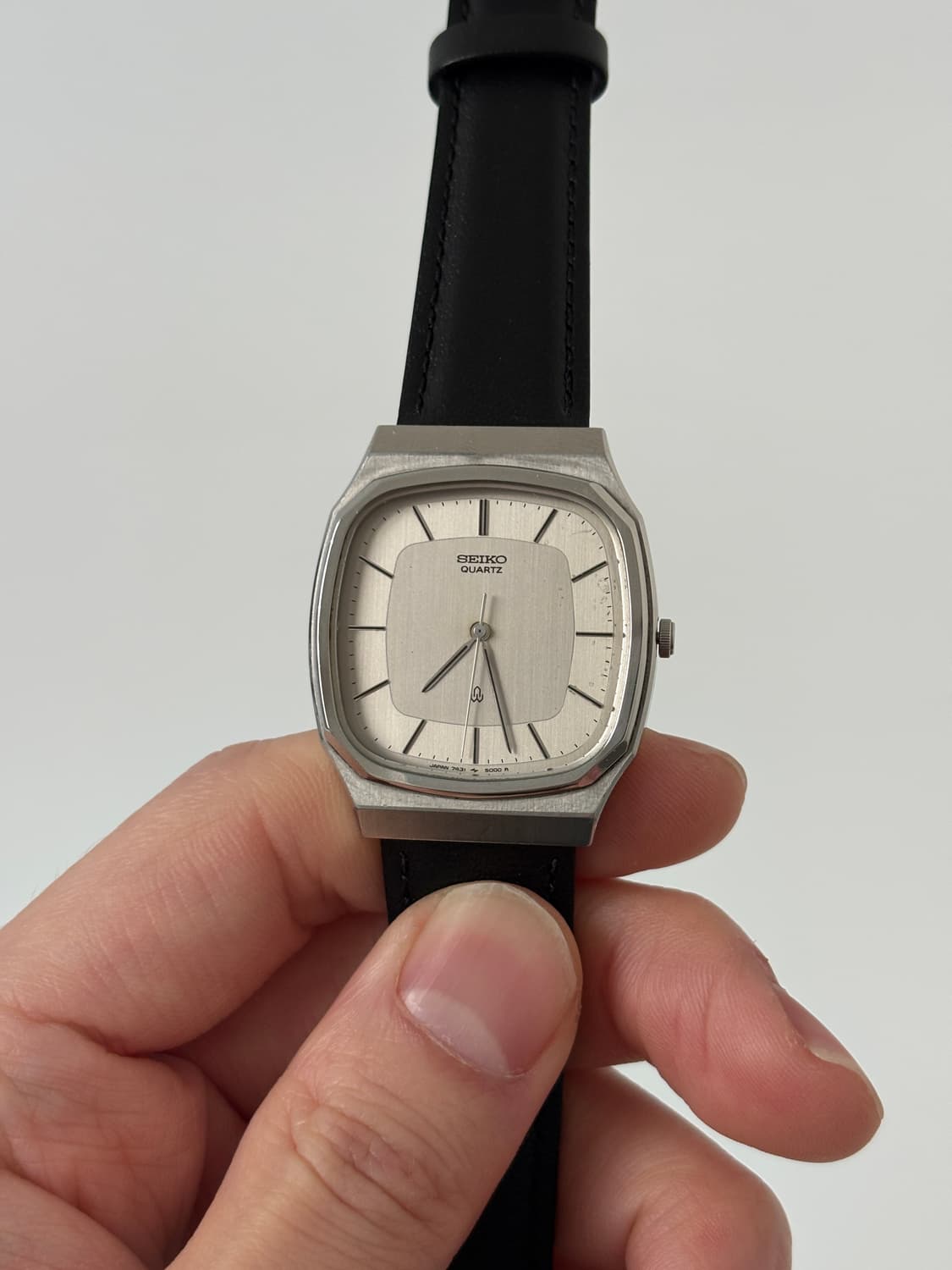 1980s Silver Square Quartz 상품이미지2