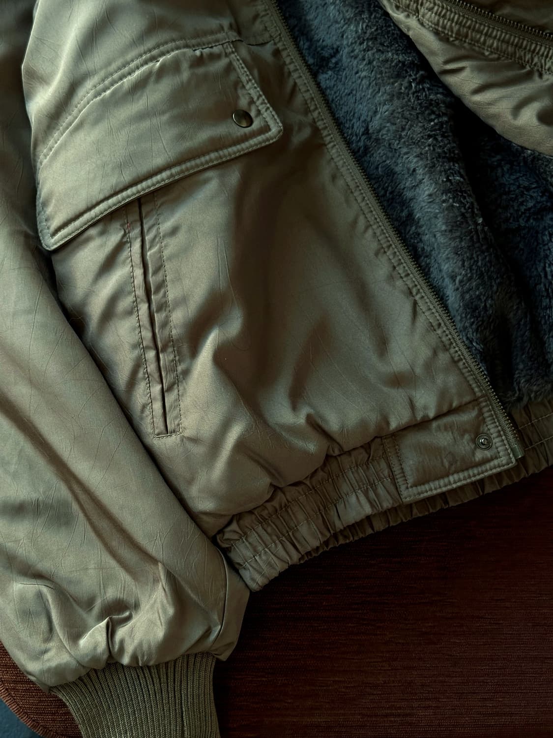 liner padded mil design blouson 상품이미지3