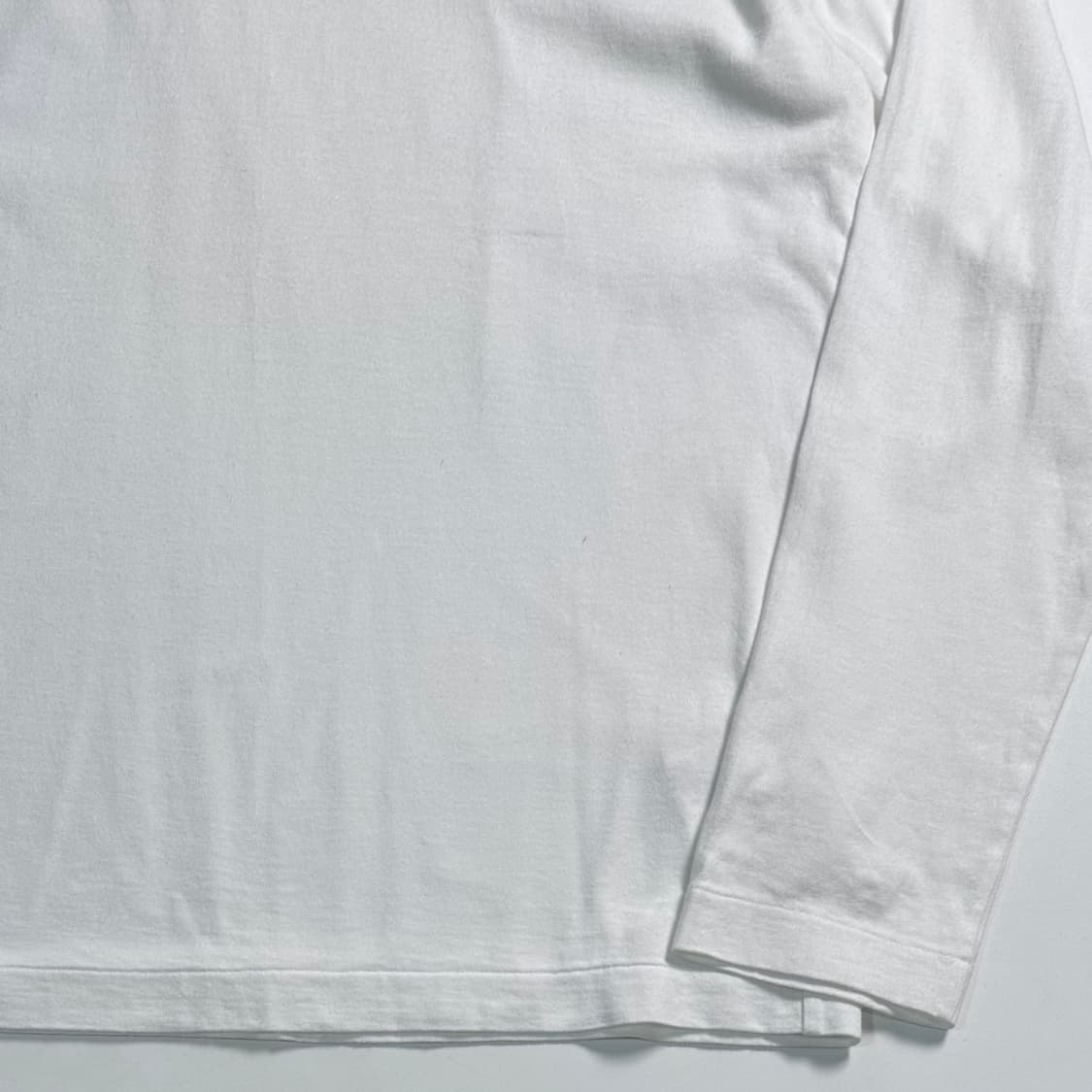 꼼데가르송 화이트 롱 슬리브   상품이미지3