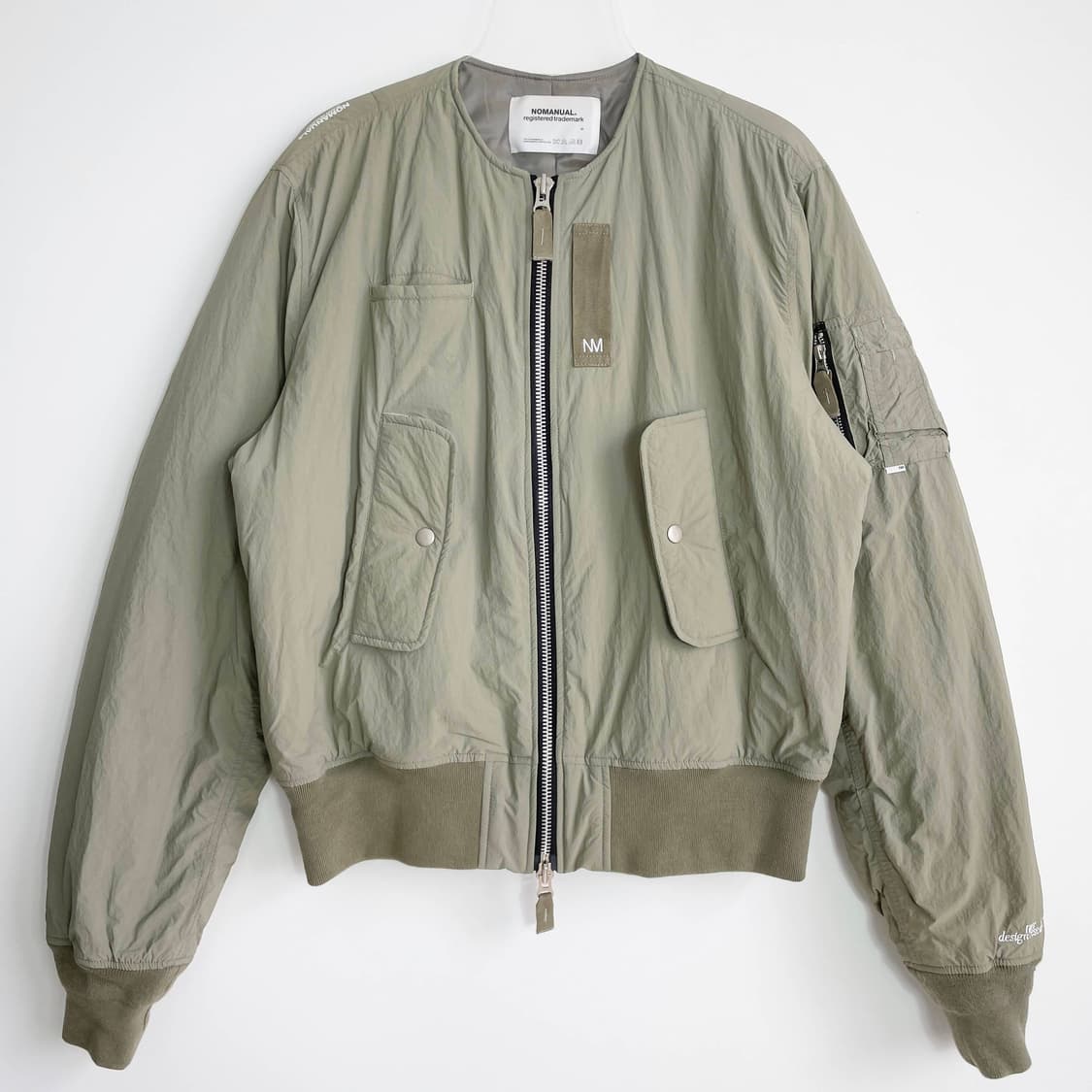 B1 노메뉴얼 N.C MA-1 - OLIVE M사이즈 상품이미지1