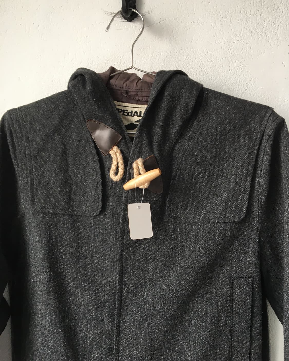 Duffle button point hood coat 상품이미지6