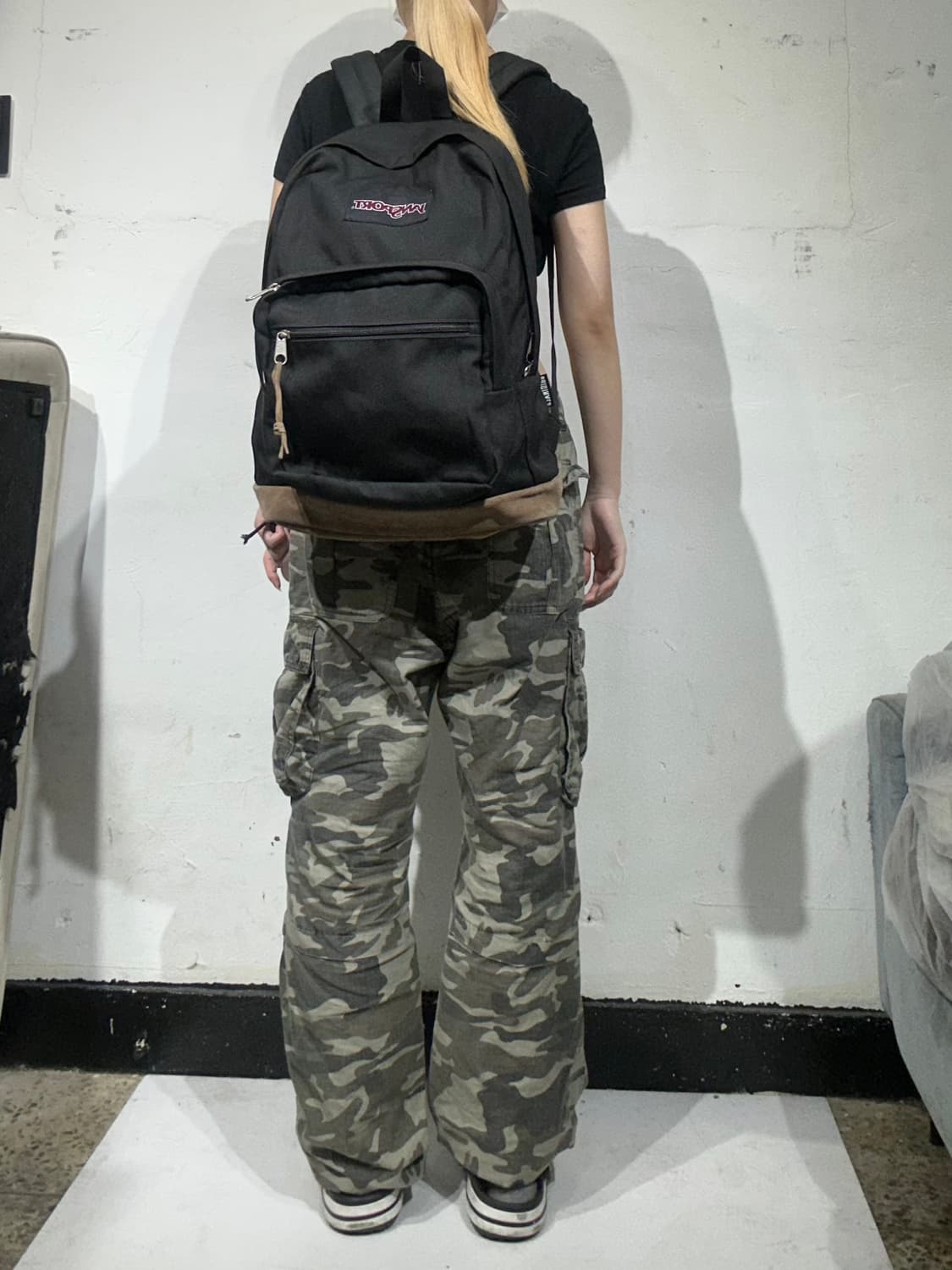 잔스포츠 블랙 백팩 가방 상품이미지3