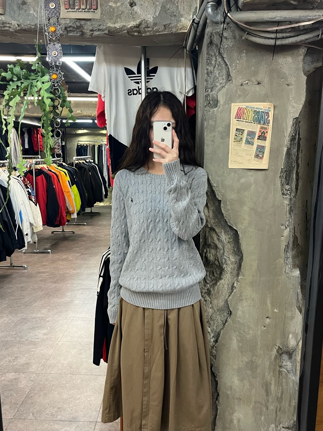 폴로 랄프로렌 니트 그레이 XL #csz1827 상품이미지2