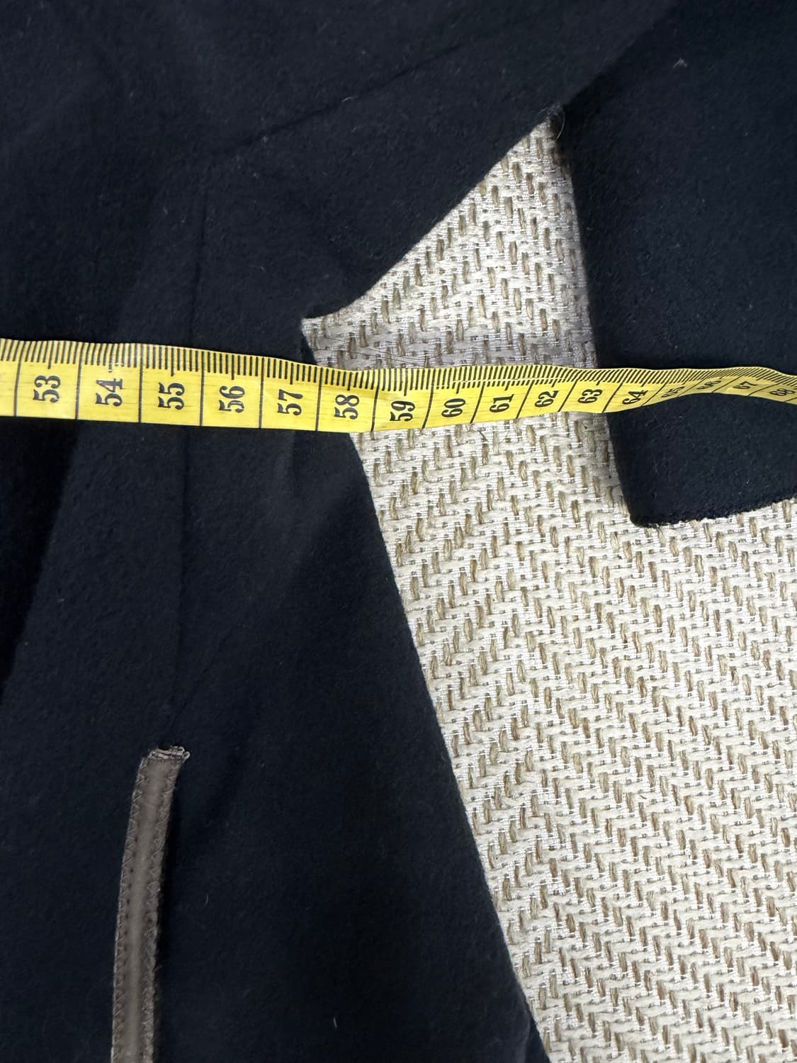 정품) LANVIN 컬렉션 랑방 한섬 캐시미어 혼방 코트 82 상품이미지9