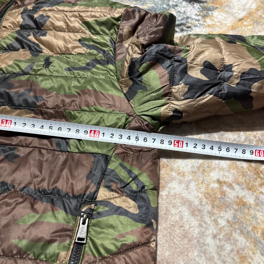 폴로 카모 리버서블 후드 경량패딩 새상품 상품이미지7