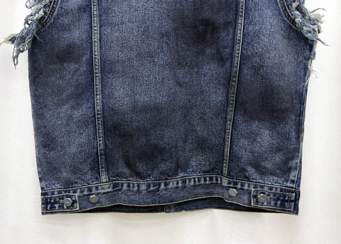 떠그클럽 25FW 엔젤스 데님 베스트 블루 새상품 상품이미지7