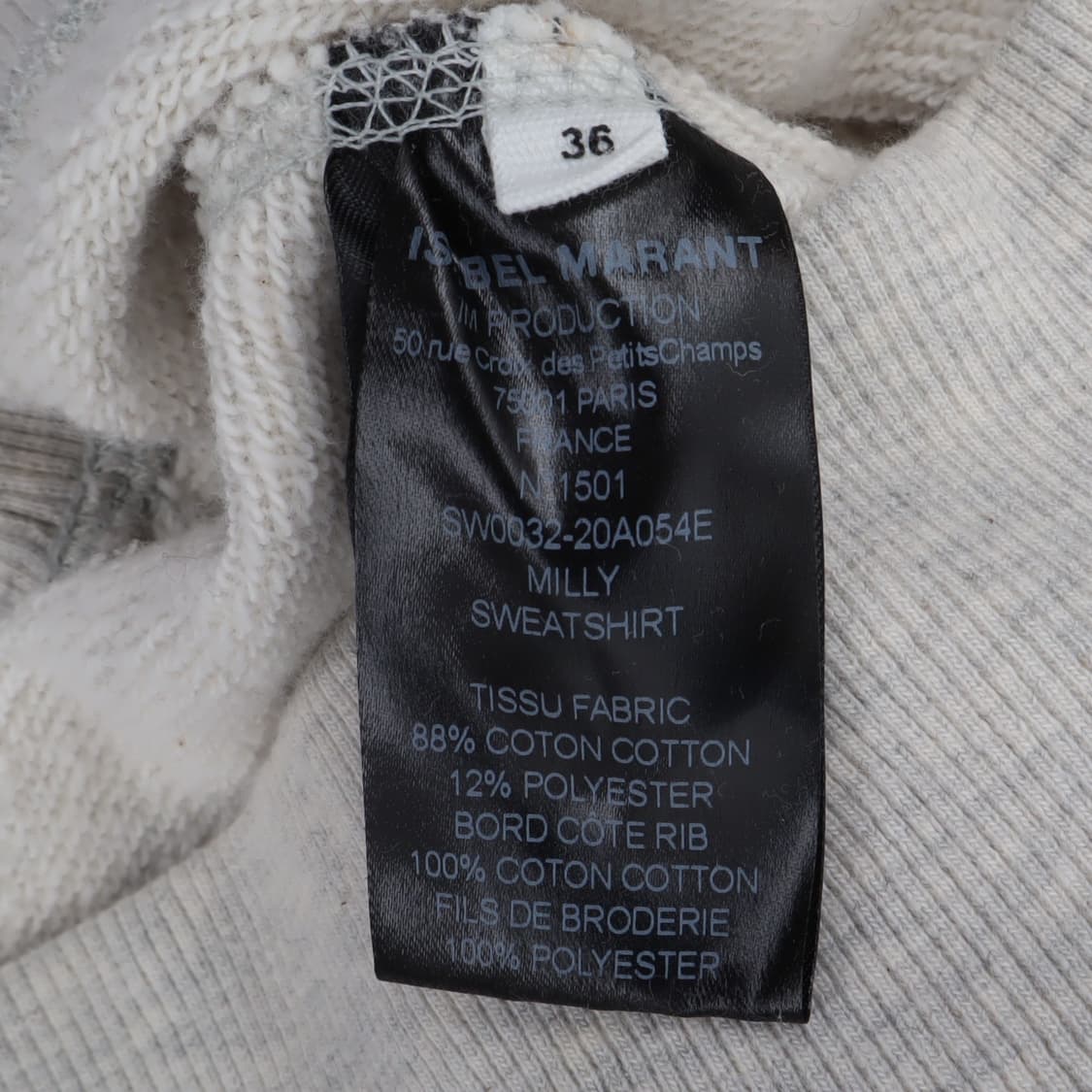 이자벨마랑 milly 로고 스웻셔츠 상품이미지9