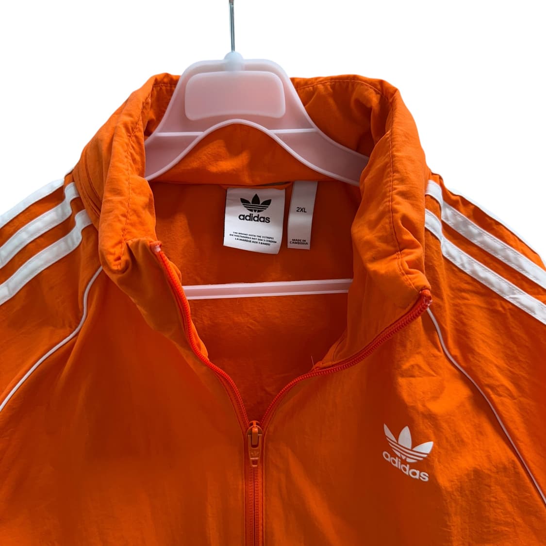 [XXL] 아디다스 오렌지 바람막이 자켓 상품이미지4