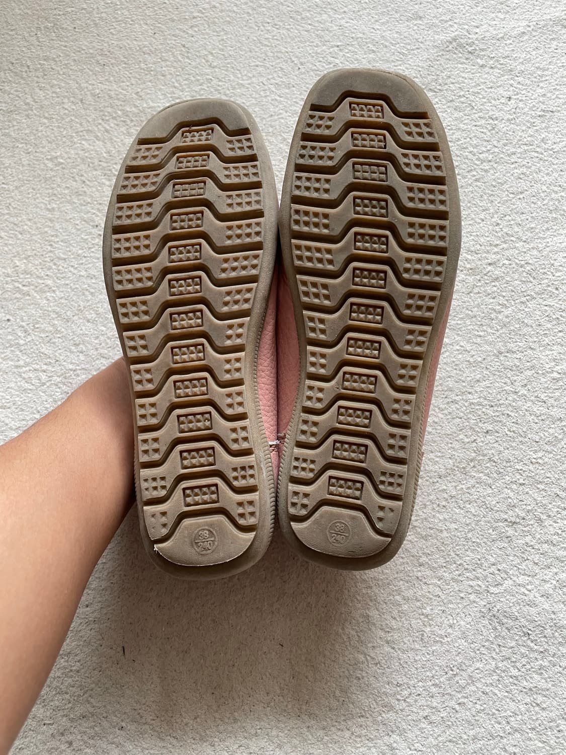 소프트 레더 핑크 로퍼 상품이미지4