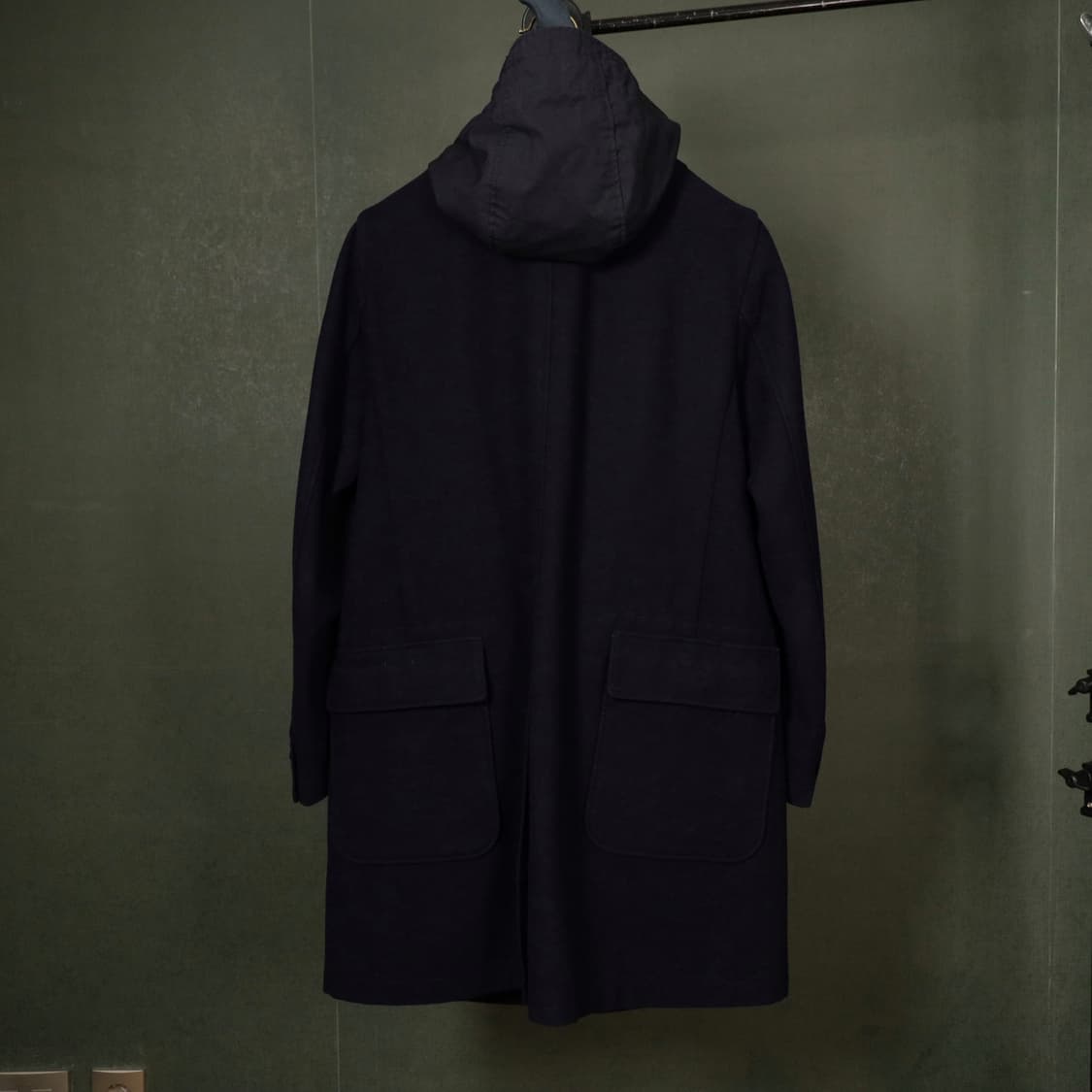 엔지니어드가먼츠 후드 레이어드 체스터필드 코트 상품이미지5