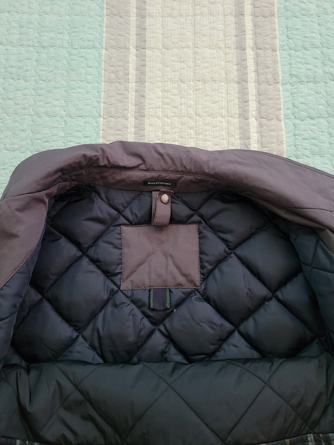 헨리코튼 Henry Cotton 구스다운 파일럿코트 105사이즈 상품이미지5