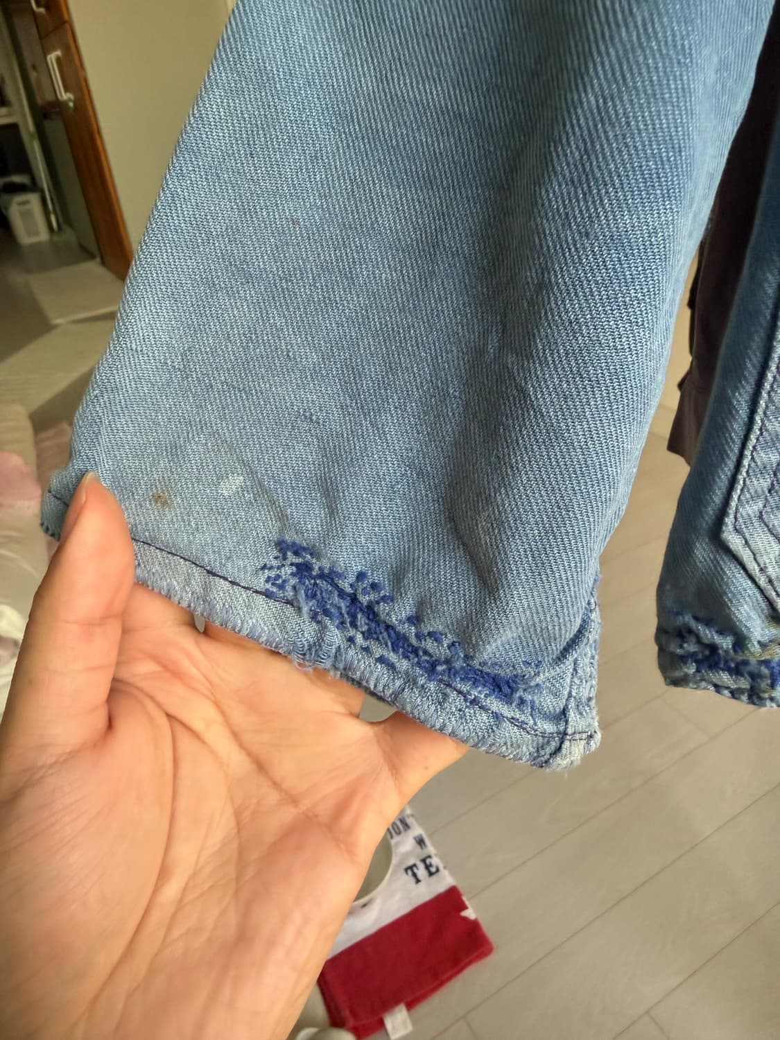 50s-70s 오리지널 프렌치 사시코 페이딩 워크자켓 상품이미지3