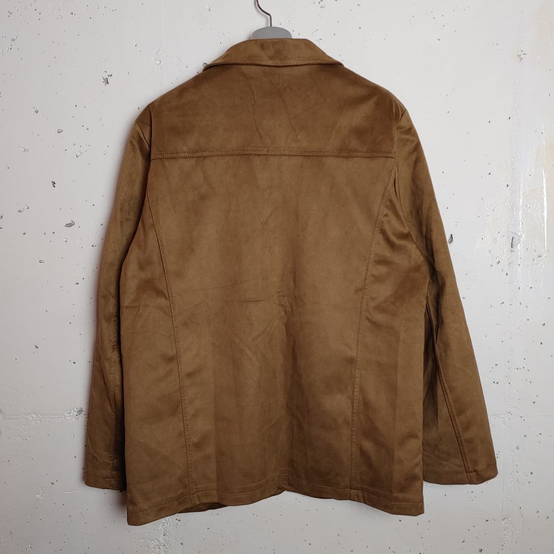 세무 스웨이드 블레이저 자켓 F 새상품 상품이미지3