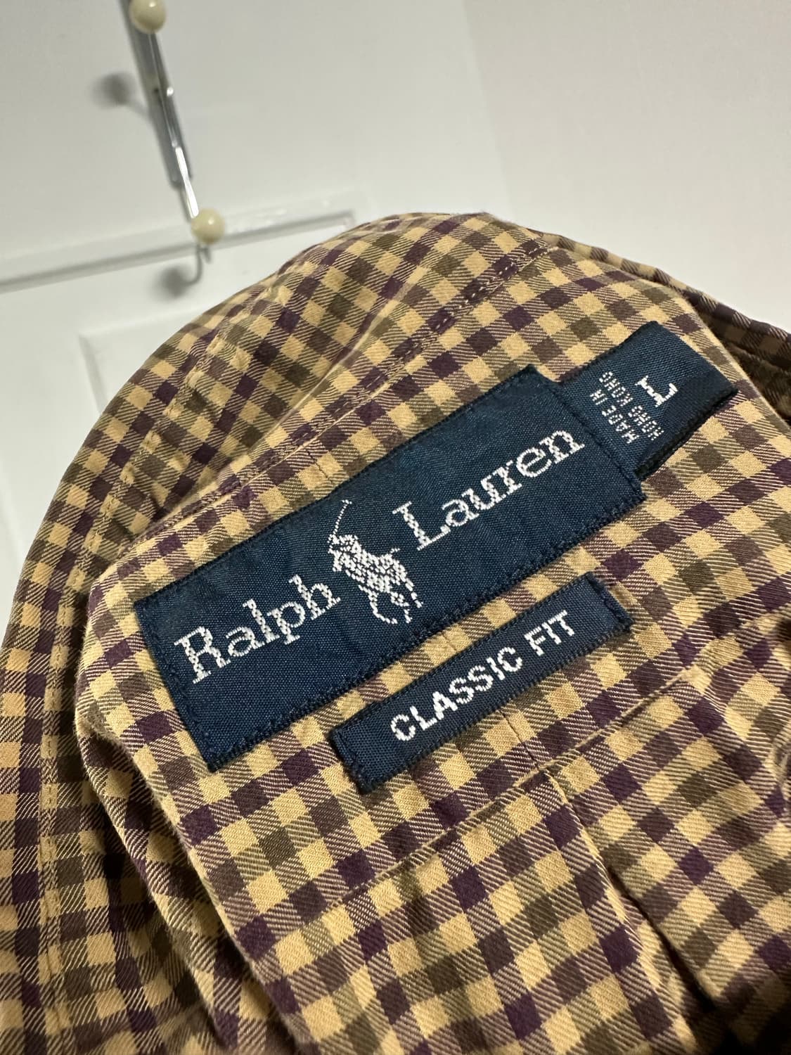 폴로 랄프로렌 체크 셔츠 상품이미지3