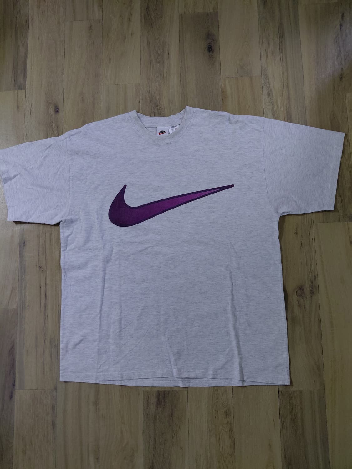 90s 나이키 빅 로고 프린팅 반팔 상품이미지1