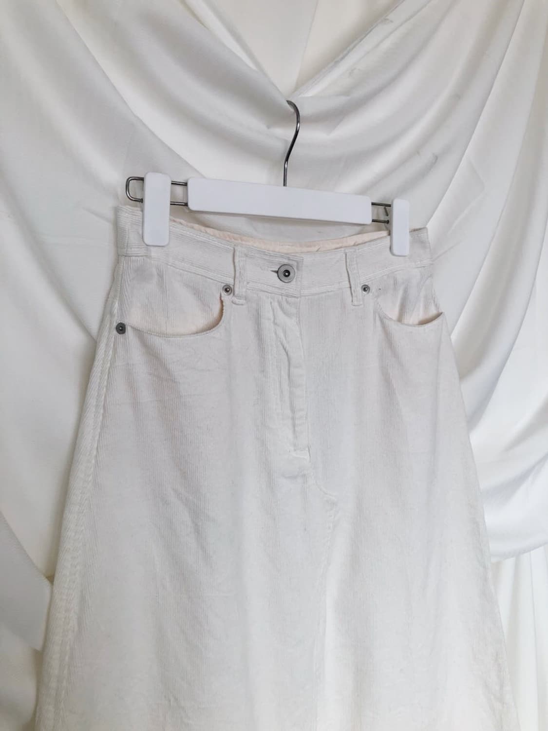 836. corduroy white midi SK  상품이미지5