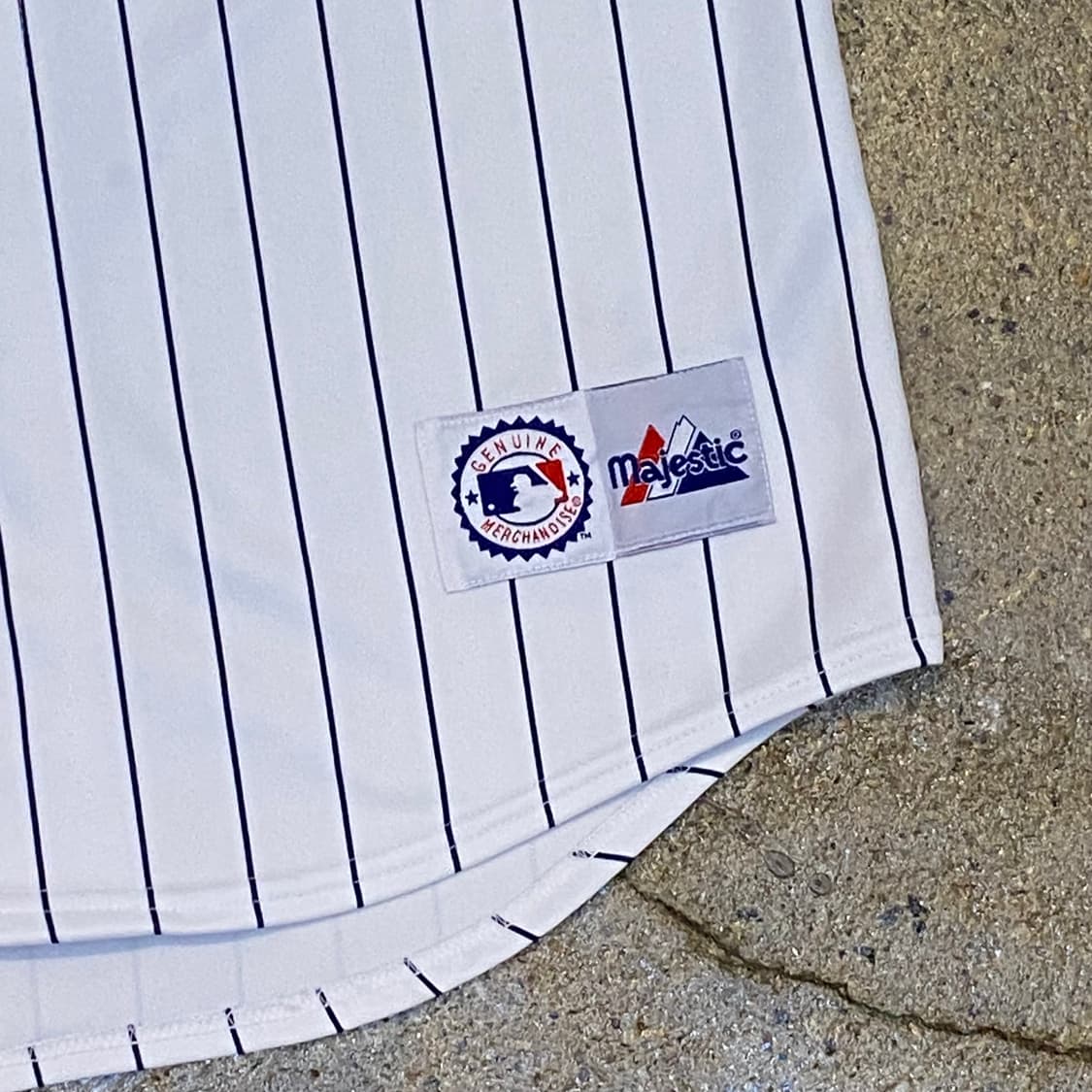 90s Made in Korea 미국 빈티지 마제스틱 뉴욕양키스 자말 야 상품이미지5