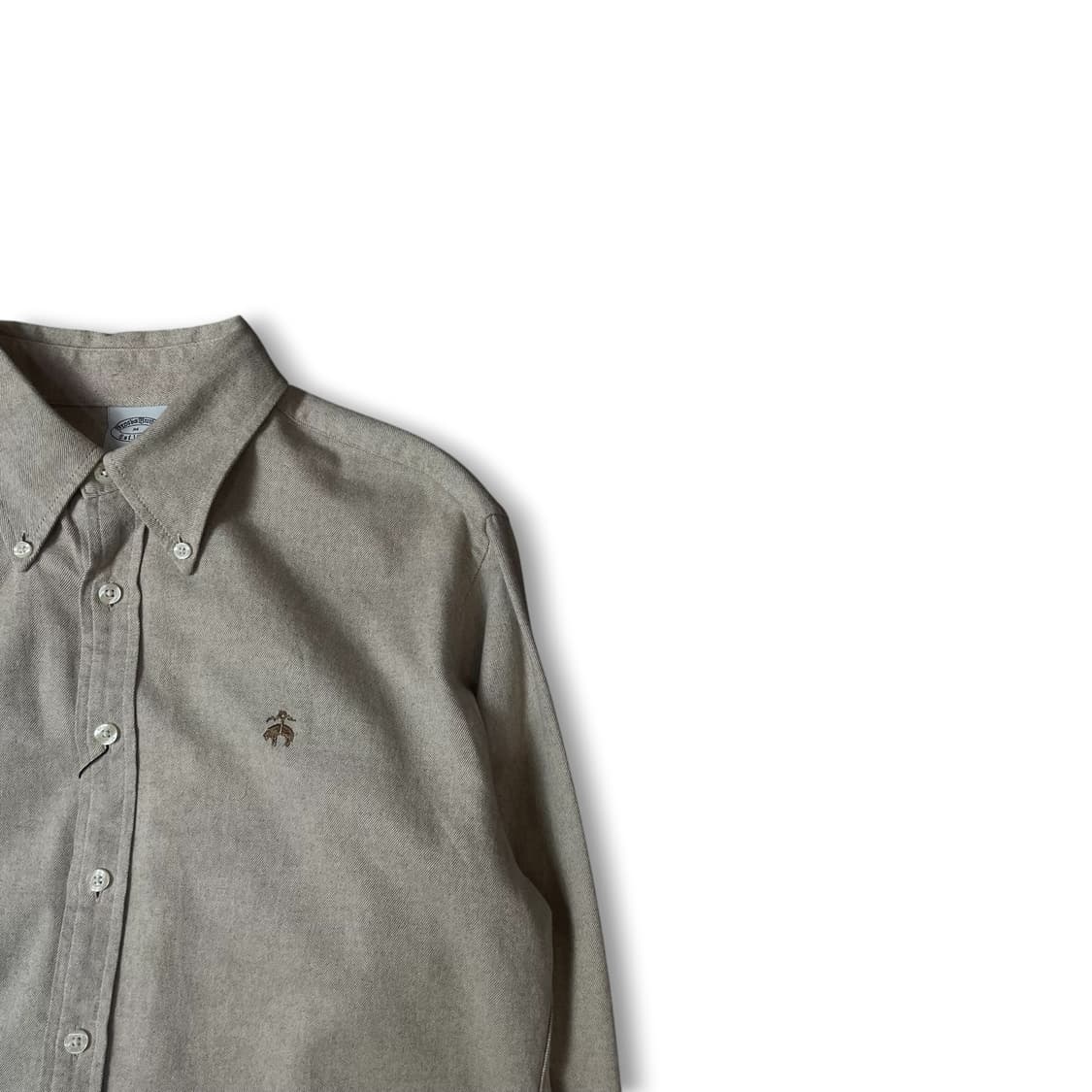 브룩스브라더스 베이지 긴팔 셔츠 M 상품이미지2