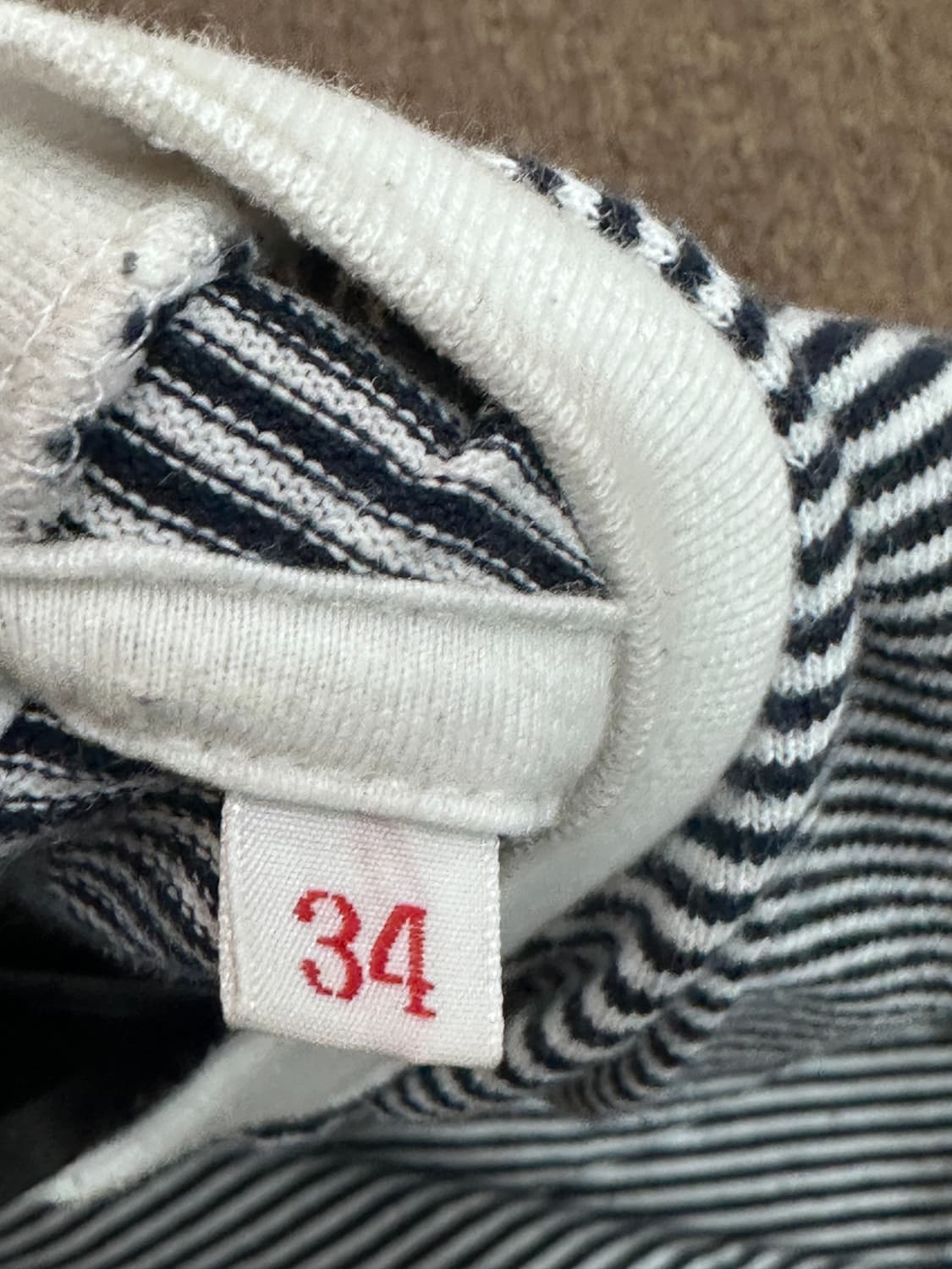 단톤(DANTON) 스트라이프 반팔티셔츠 상품이미지4